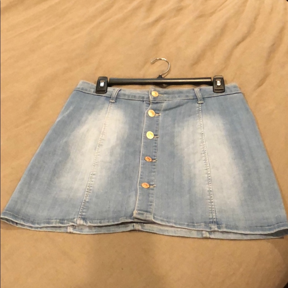 Denim mini